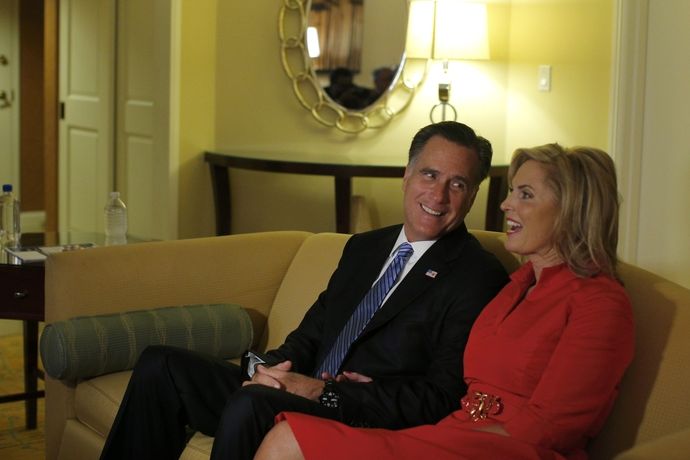 Mitt Romney s manželkou Ann