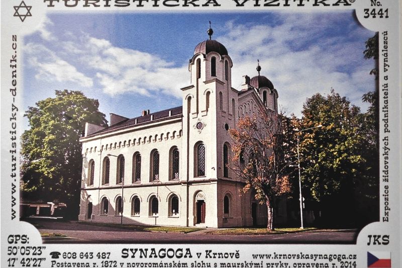 Turistická vizitka Krnovské synagoga