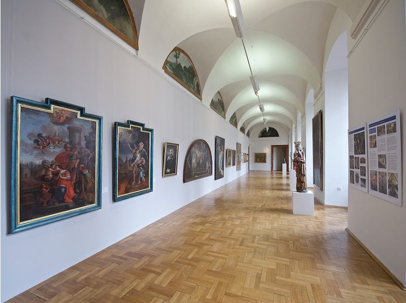Expozice k nedožitým devadesátinám malíře a restaurátora F. Sysla v Kroměříži