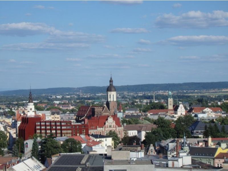 Z věže kostela sv. Hedviky v Opavě se nabízí báječné výhledy na město a celý Moravskoslezský kraj. 