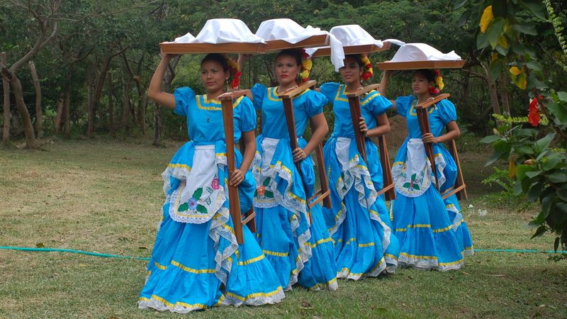 Nikaragujské tanečnice