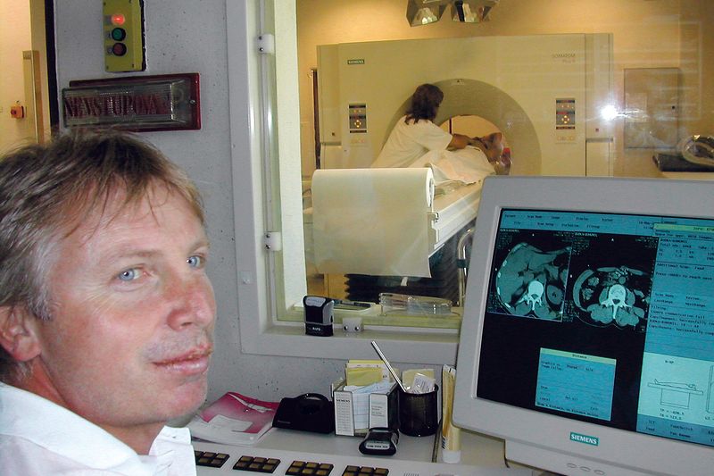 Přístrojové vybavení pracovišť, kde se léčí rakovina, je srovnatelné s jinými centry v Evropě. Snímek je z pražské Nemocnice Na Homolce.