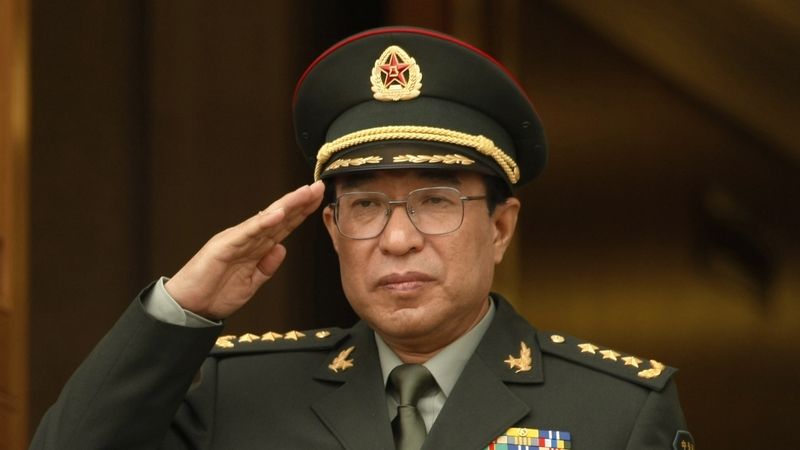 Archivní foto čínského generála Sü Cchaj-choua z roku 2009