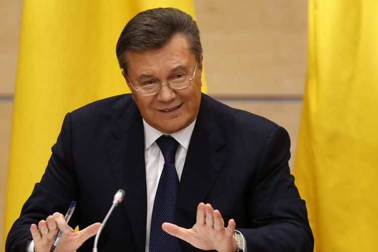Uprchlý ukrajinský prezident Viktor Janukovyč