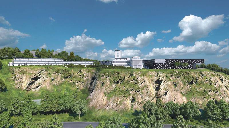 Nový projekt má Barrandovským terasám vrátit zašlou slávu (vizualizace).