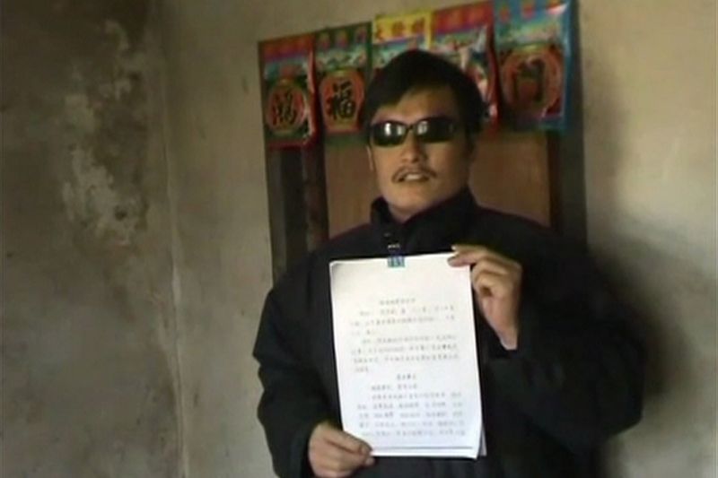 Nevidomý čínský disident Čchen Kuang-čcheng