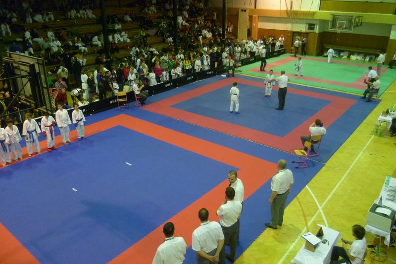 Dějištěm Mezinárodního turnaje karate od 9.30 do 20.00 hodin se stala Sportovní hala Střední uměleckoprůmyslové školy v Ústí nad Orlicí.