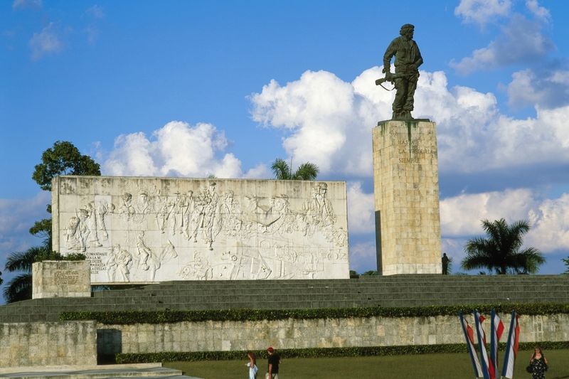 Památník Che Guevary na Kubě