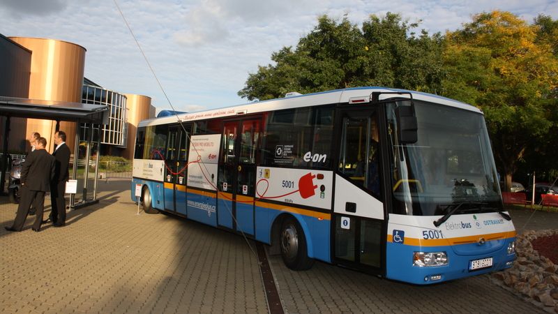 E.ON představil v Brně svůj elektrobus