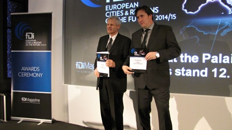Prestižní ocenění ve středu 12. března v Cannes převzal náměstek hejtmana Plzeňského kraje pro regionální rozvoj, fondy EU a informatiku Ivo Grüner.