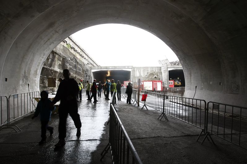 Prohlídka nedokončeného pražského tunelu Blanka