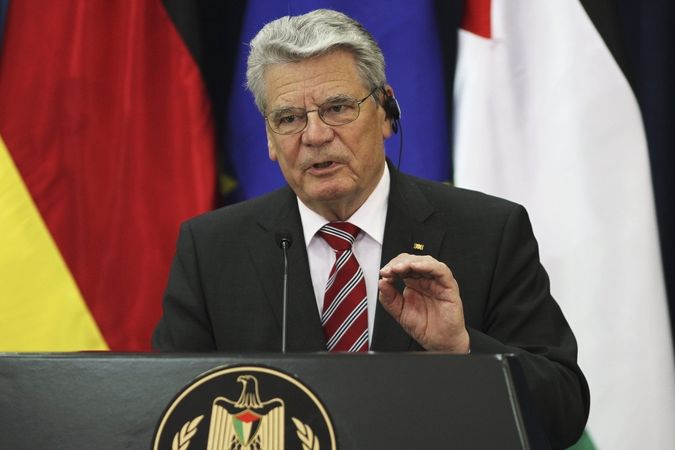 Německý prezident Joachim Gauck 