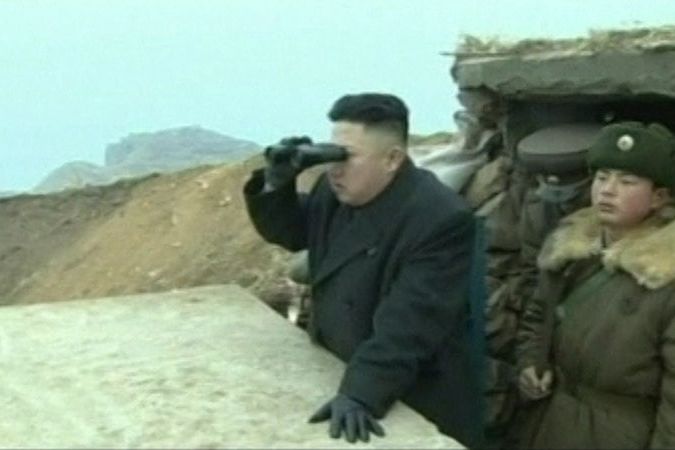 BEZ KOMENTÁŘE: Severokorejský vůdce Kim Čong-un navštívil vojáky