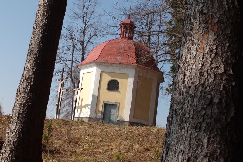 Barokní kaple na Kalvarii