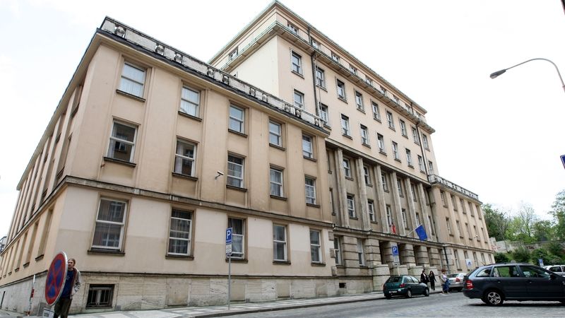 Budova ministerstva práce na sociálních věcí v Praze