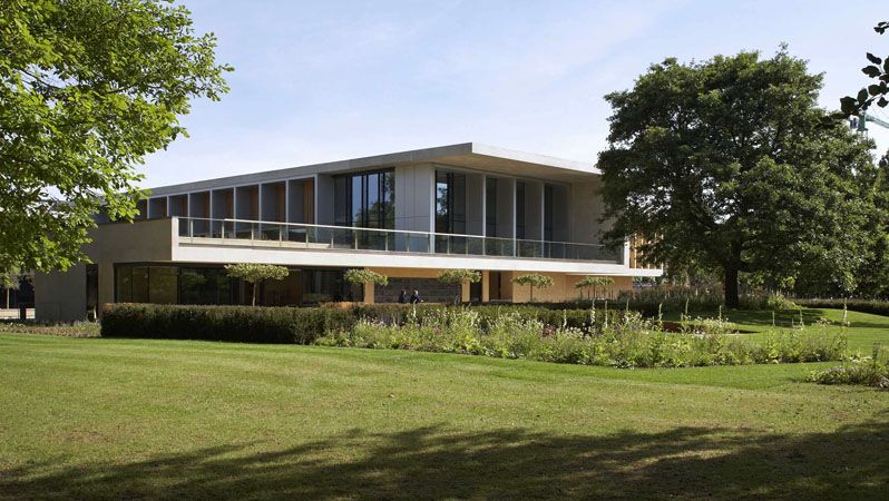 Nejlepší britská stavba: Sainsbury Laboratory s adresou: Bateman Street, Cambridge