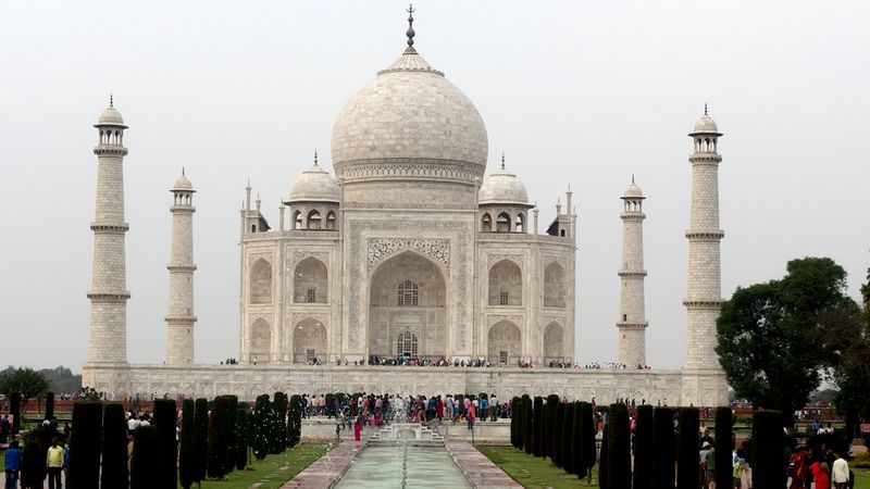 Středobod turismu v Indii –Taj Mahal