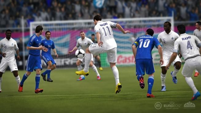 Graficky je Euro stejné jako FIFA 12.