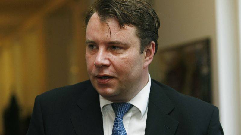 Ministr průmyslu a obchodu Martin Kocourek (ODS)