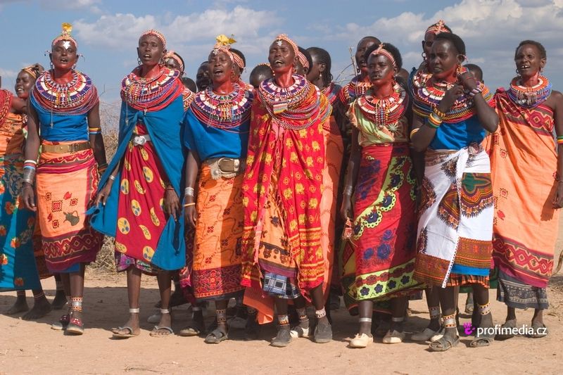 Lidé z kmene Samburu