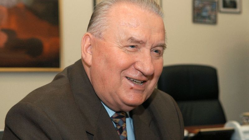 Bývalý slovenský prezident Michal Kováč