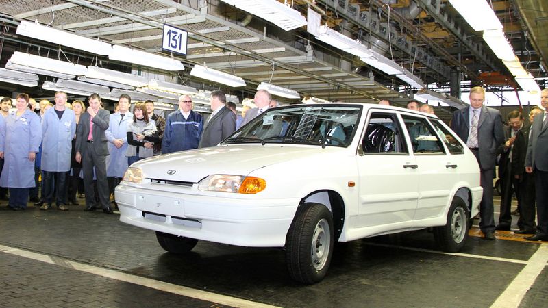 Poslední vyrobená Lada Samara 