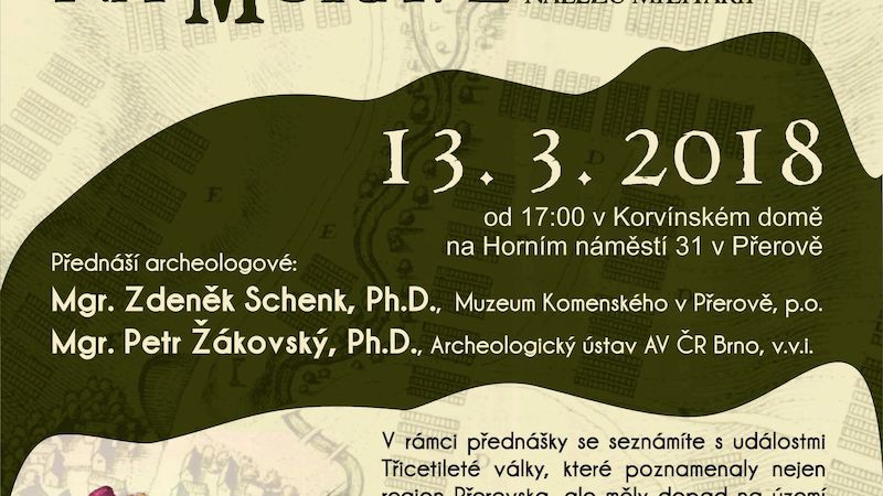 Přednáška Třicetiletá válka na Morave.....Muzeum Komenského v Přerově, p.o.