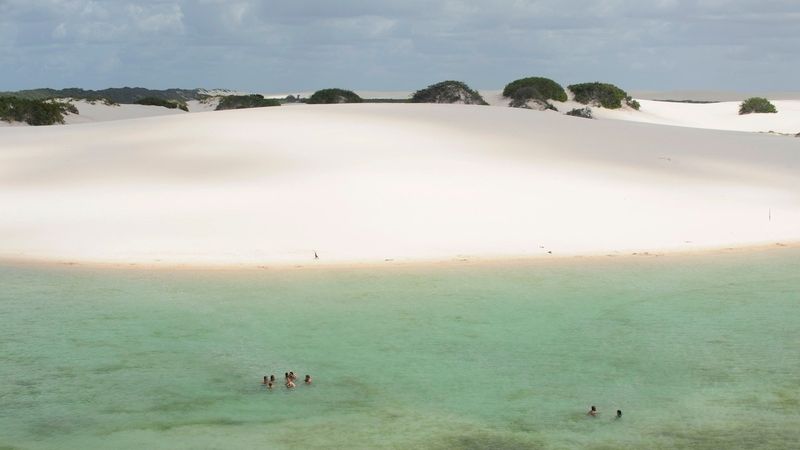 Kdo sní o liduprázdných plážích, cítil by se v Lencois Maranhenses jako v ráji.