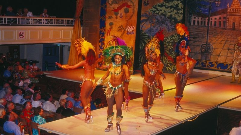 Samba show v Rio de Janeiro