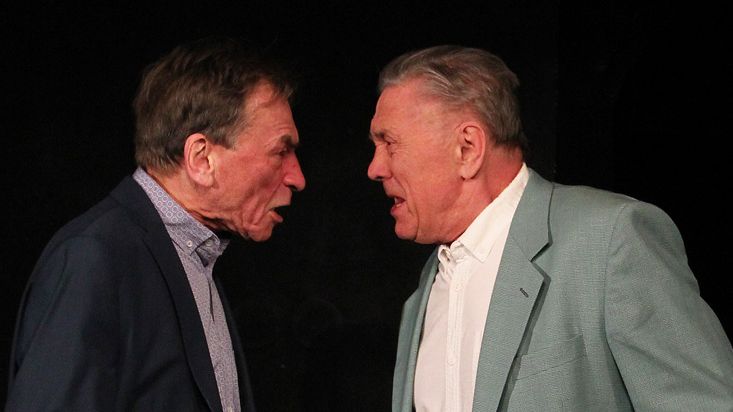 František Němec a Petr Kostka jsou protagonisty hry Pan Halpern a pan Johnson v Divadle Ungelt.