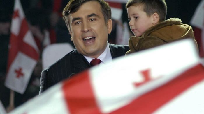 Současný prezident Michail Saakašvili