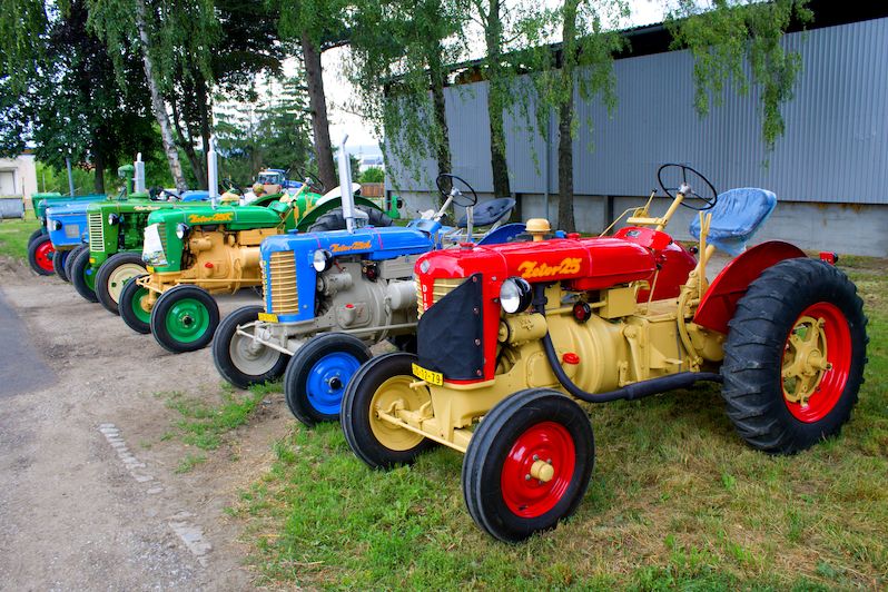 Historické traktory Zetor