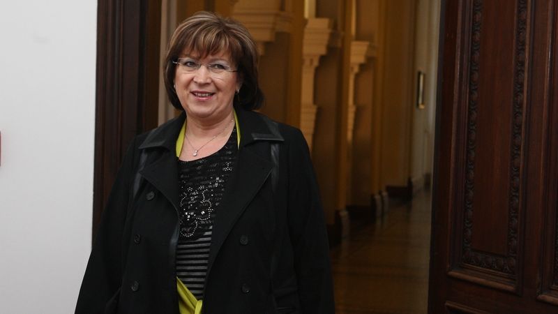 Ministryně práce a sociálních věcí Ludmila Müllerová.
