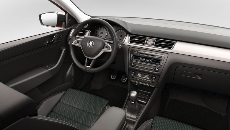 Škoda Rapid Spaceback: interiér je stejný jako u verze liftback