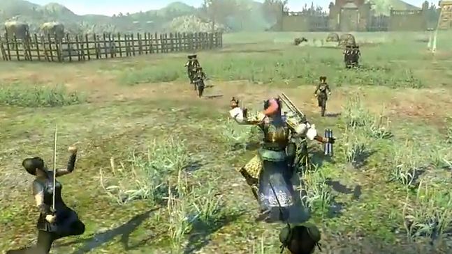 Snímek ze hry Dynasty Warriors