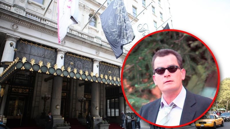Charlie Sheen byl nalezen v newyorském hotelu Plaza pod vlivem drog ve společnosti vnadné pornoherečky.