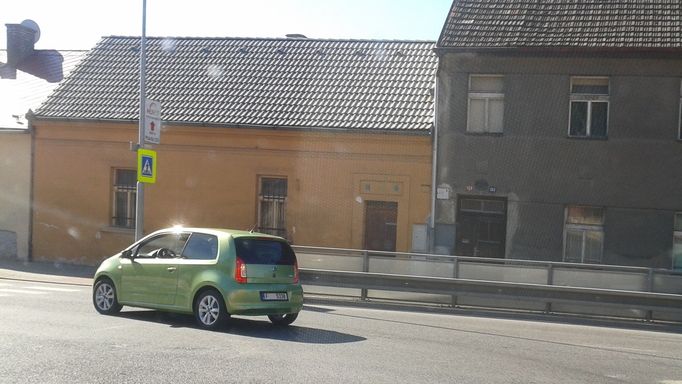 Škoda Citigo zachycena v běžném provozu v Mladé Boleslavi.

