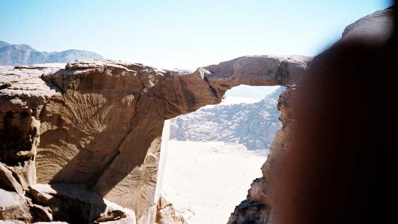 Kamenný most na Jebel Burdah