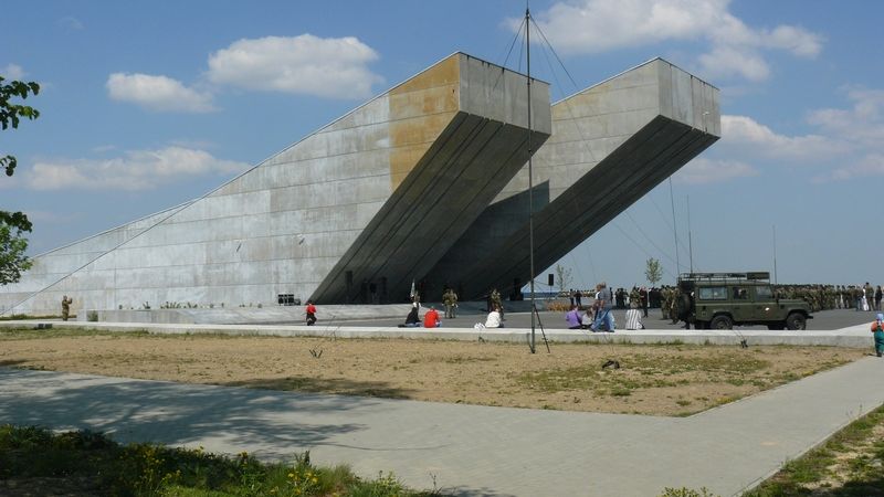 Památník II. světové válce v Hrabyni na Opavsku