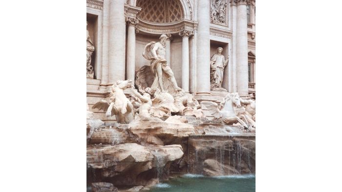 Fontána Di Trevi v Římě