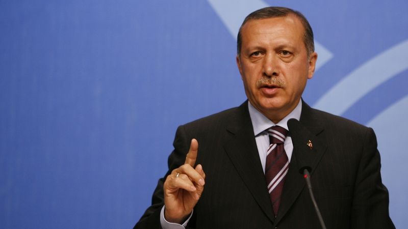 Turecký premiér Recep Tayyip Erdogan