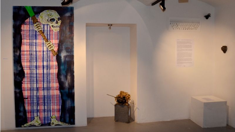 Výstava v INDUSTRIAL Gallery v Ostravě 9.9.2014: Matěj Fabián: Klimt´s Death Meets Skywalker