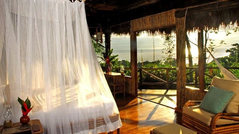 V Ekoresortu na Kostarice je všechno ze dřeva a luxus se tu snoubí s ekologií. 
