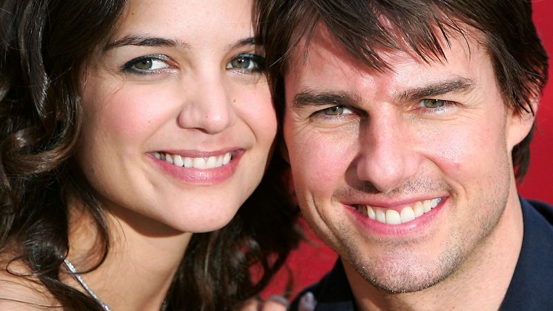 Tom Cruise s manželkou Katie Holmesovou