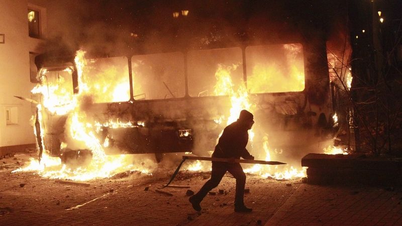 Nepokoje v Kyjevě