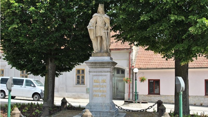 Jiříkova socha v Kunštátu