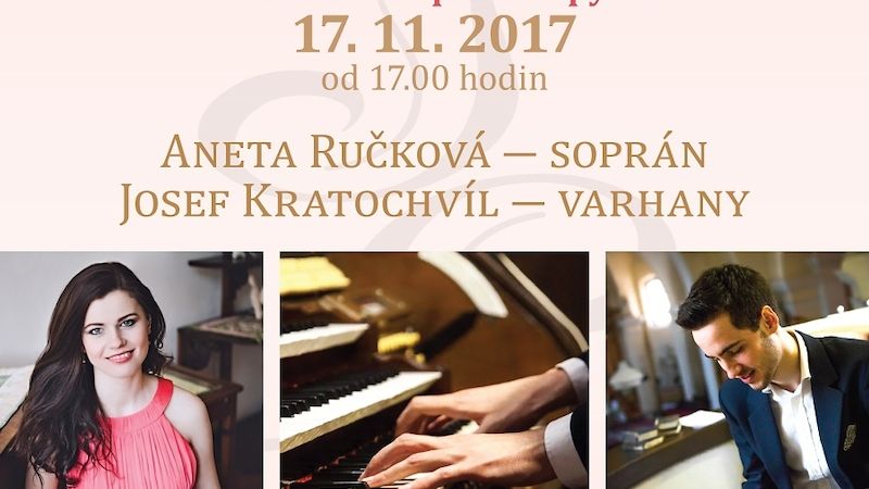 V benefičním koncertu Pro varhany v Přepychách vystoupí tentokrát velmi talentovaní studenti – sopranistka Aneta Ručková a varhaník Josef Kratochvíl.