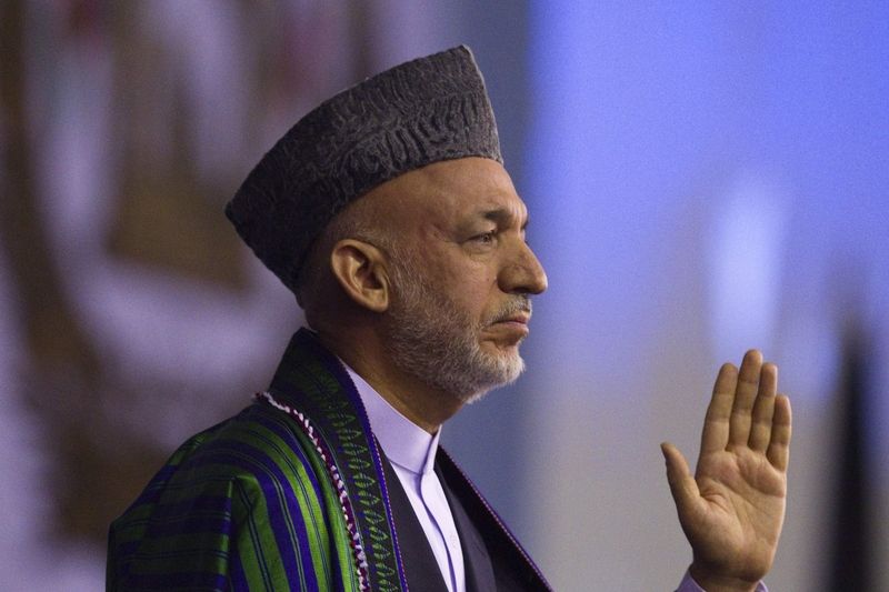Afghánský prezident Hámid Karzáí