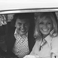 Karol Duchoň a Helena Vondráčková v době konání Bratislavské lyry v roce 1975, rok předtím oba na festivalu zvítězili.