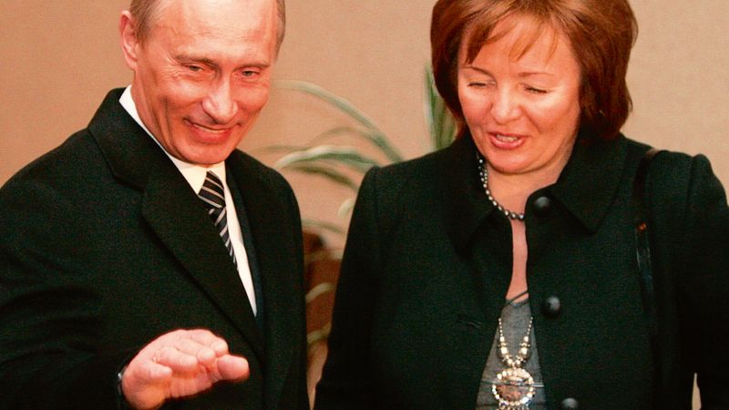 Premiér Putin a jeho žena Ljudmila se spolu na veřejnosti objevují zřídkakdy.
